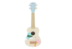 Guitarra Ukelele Infantil Madera Cw Celeste