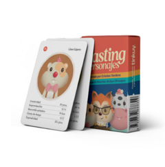 Juego Literarios Casting de personajes Cartas Cristian Turdera Tinkuy