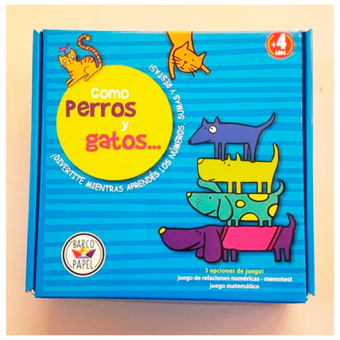 Como Perros Y Gatos Juego Matematico Sumas Restas