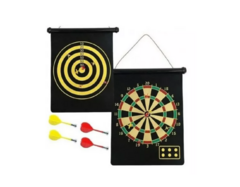 Juego De Dardos Magneticos X6 Tiro Al Blanco Tubo Enrollable
