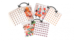 Juego De Memoria De Piso Vamos De Paseo 24p Clap - comprar online