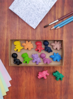 Crayones De Cera Animales Varios Modelos Infantil Didactico en internet