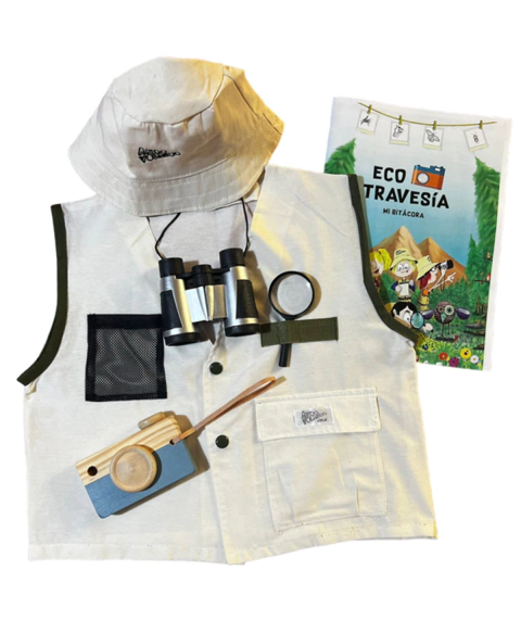 Set De Explorador Eco Travesia Gorro + Chaleco A.v