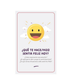 Cartas De Emociones Aprende A Reconocer Expresar Sentimientos Autoestima O.p - comprar online