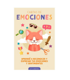 Cartas De Emociones Aprende A Reconocer Expresar Sentimientos Autoestima O.p