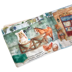 Libro Sensorial Nina Explora Argentina Muñeco Didactico N.c - Accesibble