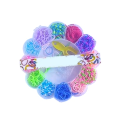 Flor De Gomitas Kit Para Armar Pulseras Bijou Manualidades