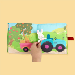 Libro Sensorial Granja Animales Motricidad Fina Didactico Kw - Accesibble