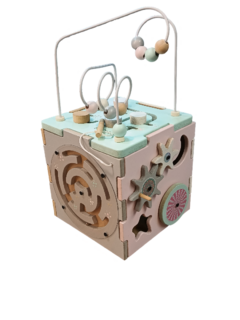 Cubo Multiactividad Prono Buscacamino Encastre Motricidad Pp - Accesibble