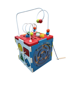 Cubo Multiactividad Prono Buscacamino Encastre Motricidad Pp