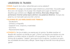 Laboratorio De Palabras Juego De Mesa Divermente - comprar online