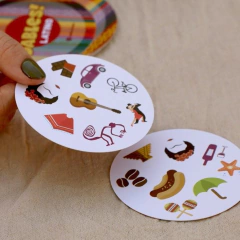 Imagen de Dables Juego De Mesa Cartas Redondas Varios Modelos