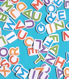 Letras imantadas Magnetico 72 Piezas Pz en internet