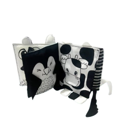 Cubo + Libro Sensorial Alto Contraste Estimulacion Visual Kw - comprar online