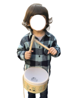 Instrumento Musical Tambor Colgante Madera en internet