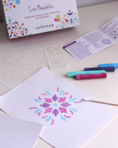 Crea Mandalas Stencil Manualidades Arte Jugamas en internet