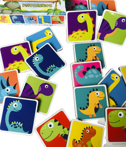 Juego de Memoria De Madera 18 Piezas Varios Modelos Didactico Kv - comprar online