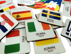 Juego de Memoria De Madera Banderas Varios Modelos Didactico Kv - Accesibble