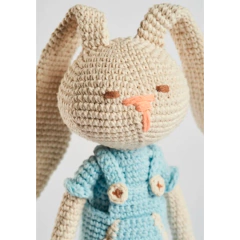 Muñeco Conejo Liebre Crochet Muñeco Apego O Decoracion - comprar online