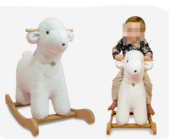 Oveja Hamaca Balancin Peluche Niños M.n - comprar online