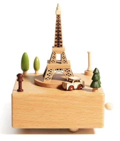 Carrousel Calesita De Madera Cajita Musical Melodia - comprar online