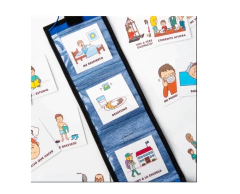 Agenda Visual Portátil Rutinas Diarias Femenino o Masculino - tienda online