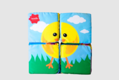 Cubo Rompecabezas Tela 4 Piezas - comprar online