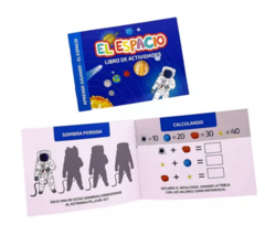 Juego De Cartas El Espacio + Libro De Actividades x50 - comprar online