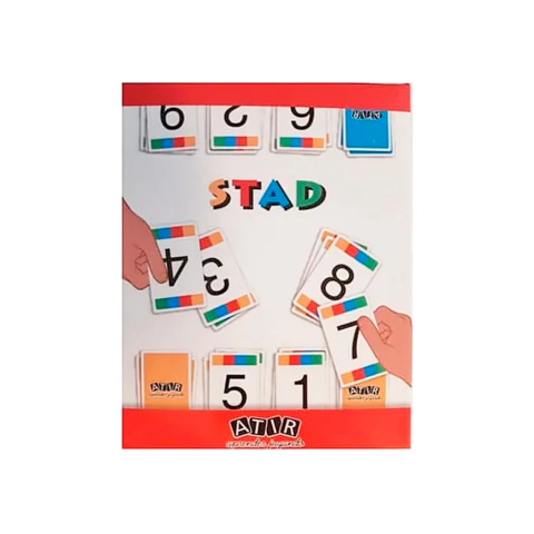 Stad Juego De Cartas Numeros Matematicas Velocidad Didáctico Atir
