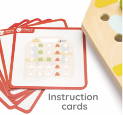 Tablero De Madera Tornillos Para Atornillar Motricidad Fina Montessori Cw - Accesibble