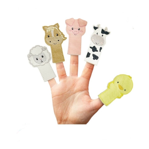 Set Titeres De Dedo Animales Varios Modelos - comprar online