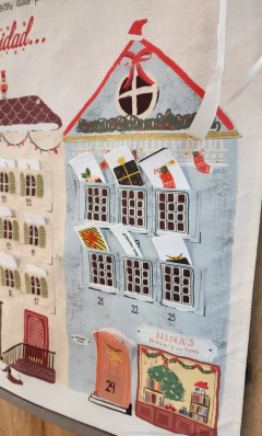 Calendario De Adviento Con Adornos Navidad N.c - comprar online