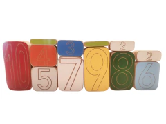 Bloques Numeros Aprende A Sumar Didactico Madera Pp - comprar online