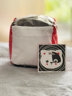 Cubo Sensorial + Cartas Sonajero Estimulacion Visual P.c - tienda online