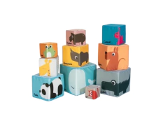 Torre Animales O Transportes Con Medidor De Altura Apilable Blando Bebes - comprar online