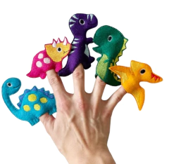 Set Titeres De Dedo Animales Varios Modelos - tienda online