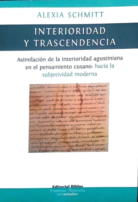 Interioridad y trascendencia