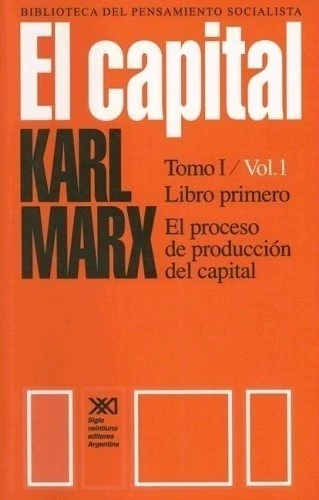 El Capital Tomo I/Vol.1 libro primero