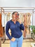Blusa Moletinho Ziper - Marinho - comprar online