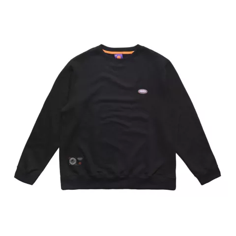 Moletom Careca Orange Basic - Black