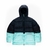 Jaqueta Puffer Diamond - Preto/Azul