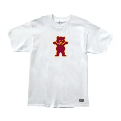 Camiseta Grizzly Mascot - Branco