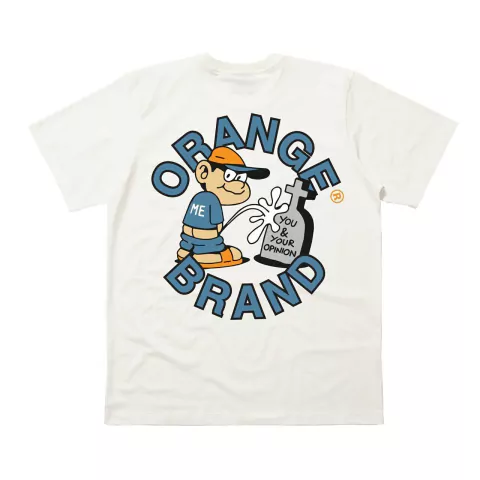 Camiseta Orange Me You e Your Opinion White
