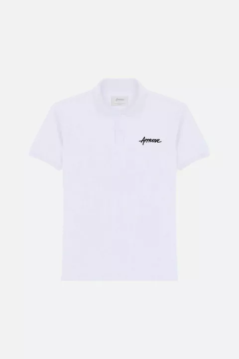 Camiseta Polo Approve - White