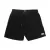 Shorts Plano C Tactel Estampa Emborrachado - Black
