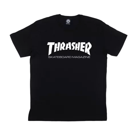 Camiseta Thrasher Skate Mag - Black