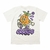 Camiseta Orange Angry White