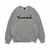 Moletom Careca Diamond Outline Crewneck - Heather Grey