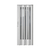 Porta Sanfonada PVC Branca Translúcida 0,84 x 2,10m - comprar online