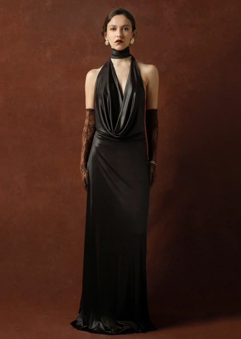 VESTIDO PERSIA - CHOCOLATE - comprar online